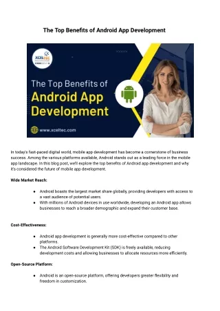 Android App development _ Hire Android developer