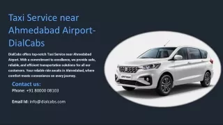 Taxi Service near Ahmedabad Airport, Best Taxi Service near Ahmedabad Airport