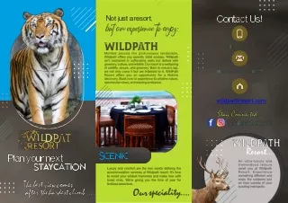 Wildpath resort   Brochure (1)