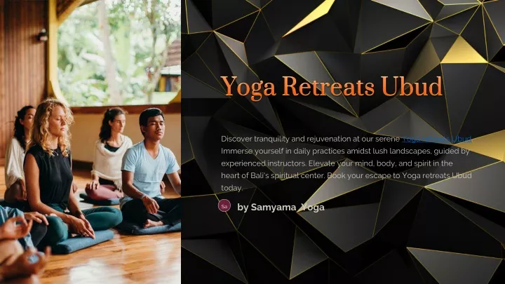 yoga retreats ubud