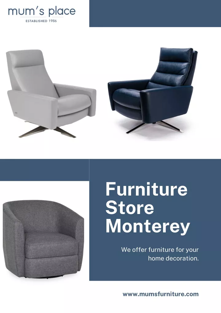 furniture store monterey