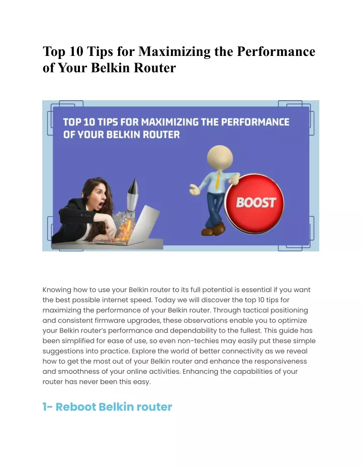 top 10 tips for maximizing the performance