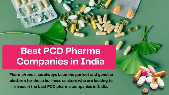 best pcd pharma companies in india