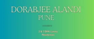 Dorabjee Alandi Pune Brochure