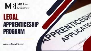 Join the Legal Apprenticeship Program at MB Law Ltd