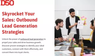 Skyrocket Your Sales Outbound Lead Generation Strategies