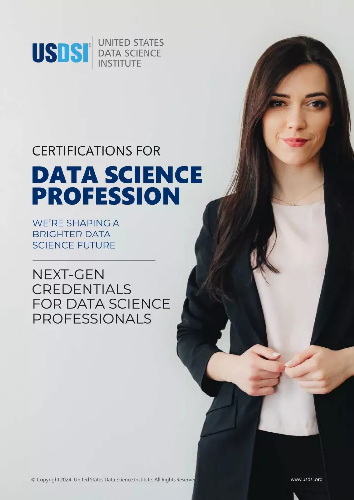 certifications for data science profession