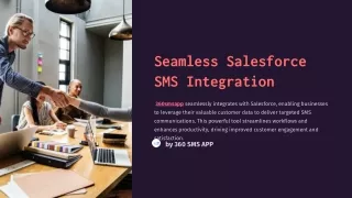 Salesforce Text Message 360 SMS App