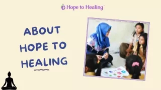Hope To Healing | Healing Professionals For Mental Health