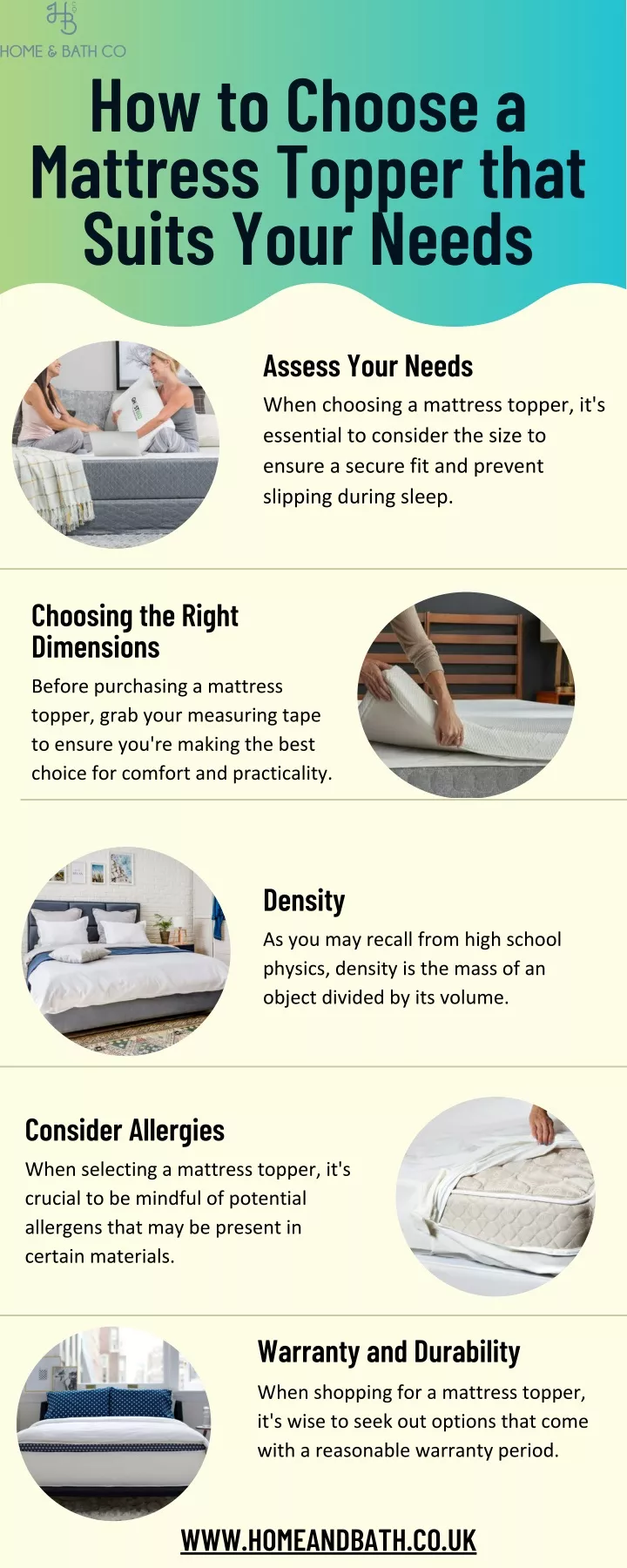 how to choose a mattress topper that suits your