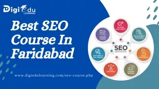 Best SEO Course In Faridabad