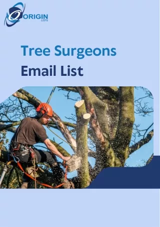 Tree Surgeons Email List