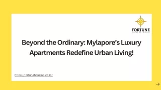 Beyond the Ordinary Mylapore’s Luxury Apartments Redefine Urban Living!