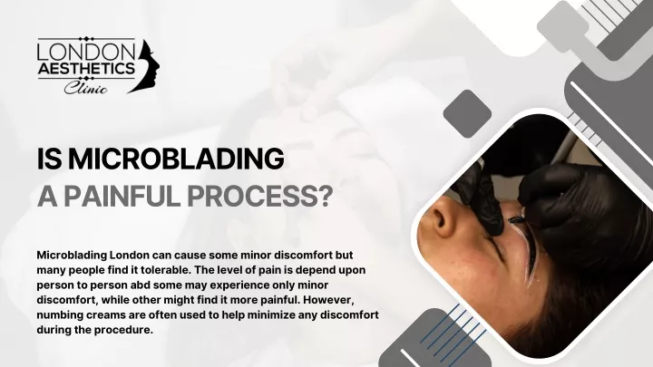 is microblading a painful process