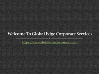 welcome to global edge corporate services