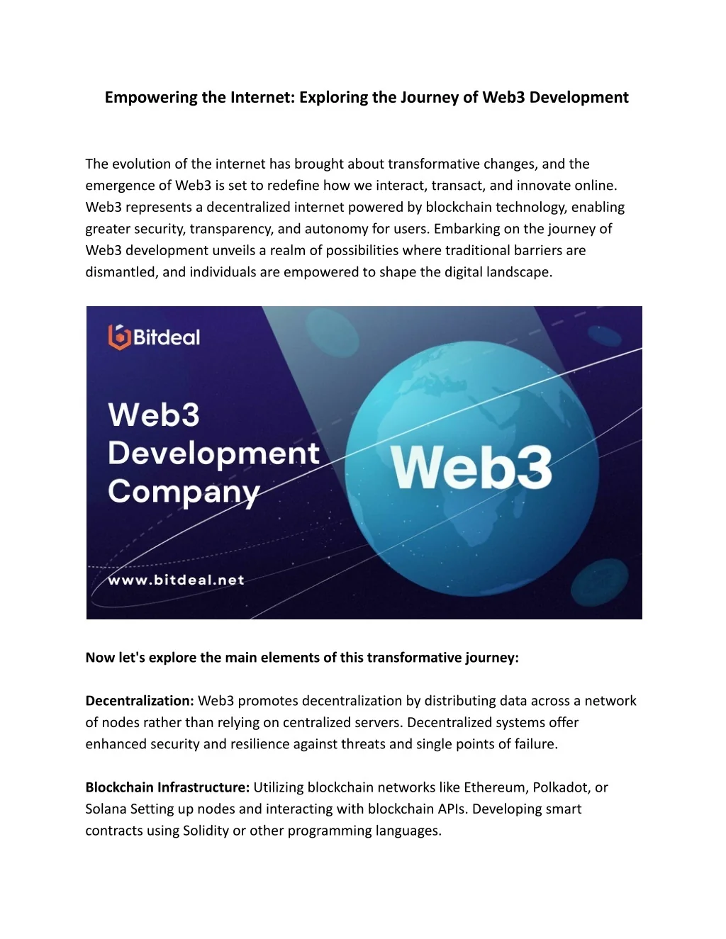 PPT - Empowering the Internet_ Exploring the Journey of Web3 ...