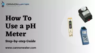 How to use a pH meter - Step by step guide