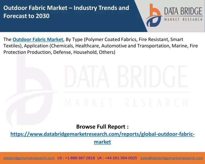 outdoor fabric market industry trends