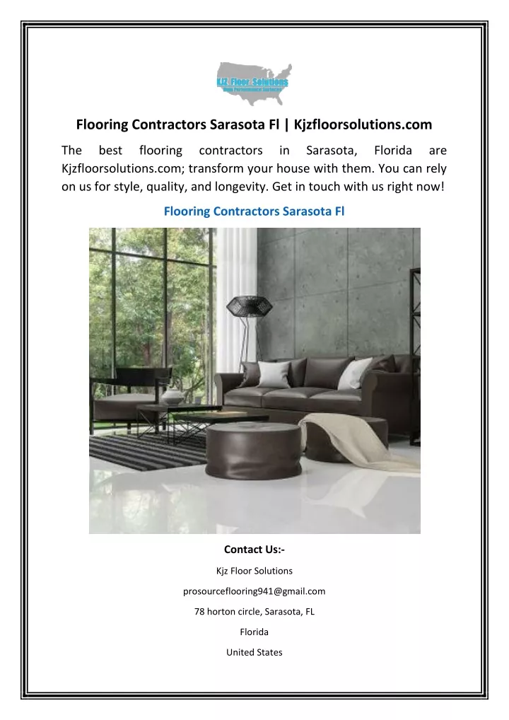 flooring contractors sarasota