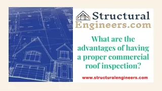 What are the advantages of having a proper commercial roof inspection