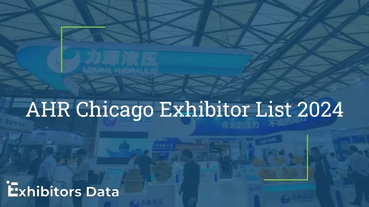 ahr chicago exhibitor list 2024
