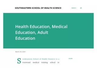 Southeastern School Of Health Sciences in Tallahassee FL