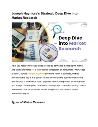 Strategic Insights In-Depth Market Research Deep Dive