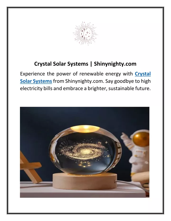 crystal solar systems shinynighty com