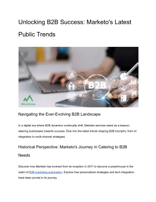 Unlocking B2B Success_ Marketo's Latest Public  Trends
