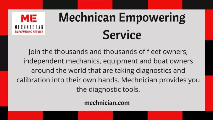 mechnican empowering service