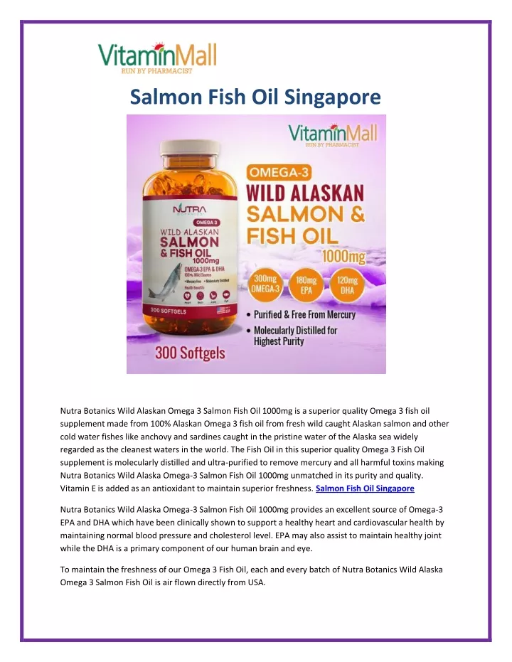 salmon fish oil singapore
