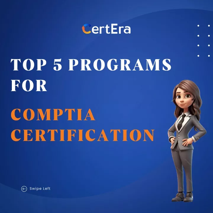 top 5 programs for comptia certification