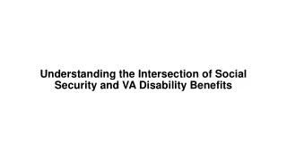 understanding the intersection of social security