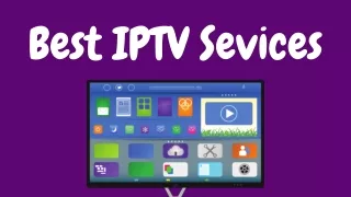 Best IPTV Services