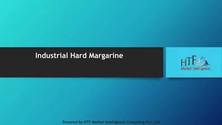 industrial hard margarine