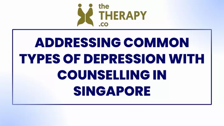 addressing common types of depression with