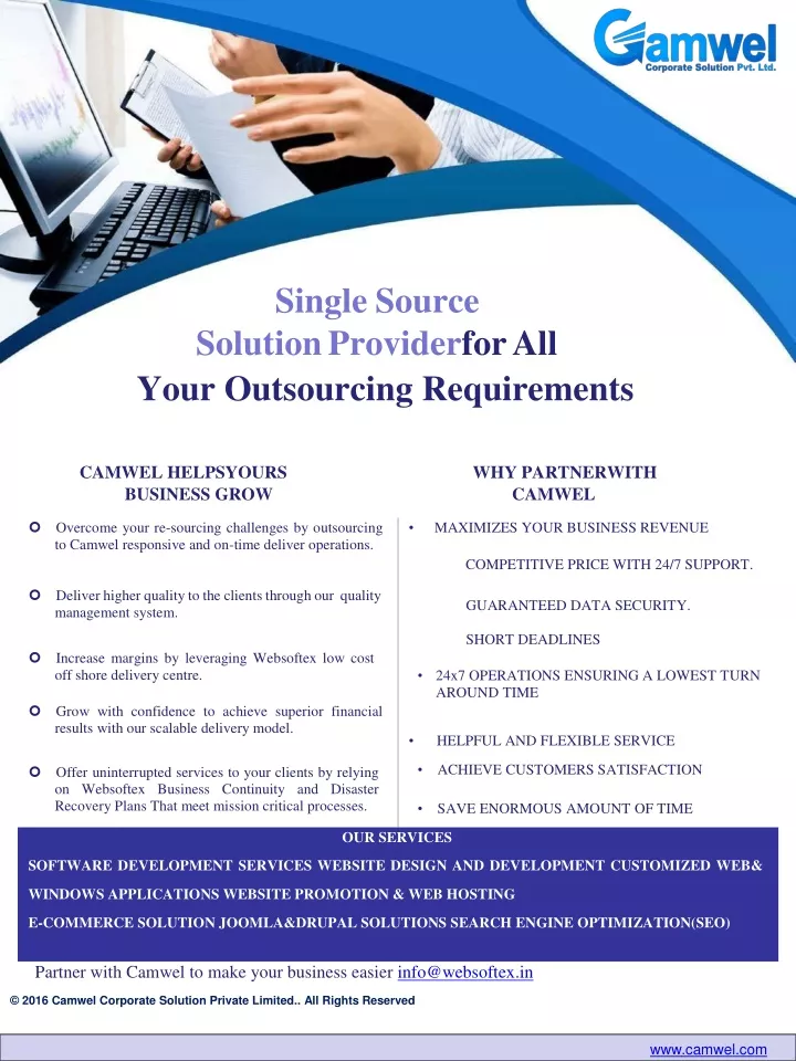 single source solution provider for all
