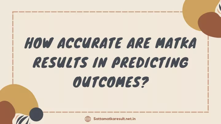 how accurate are matka results in predicting