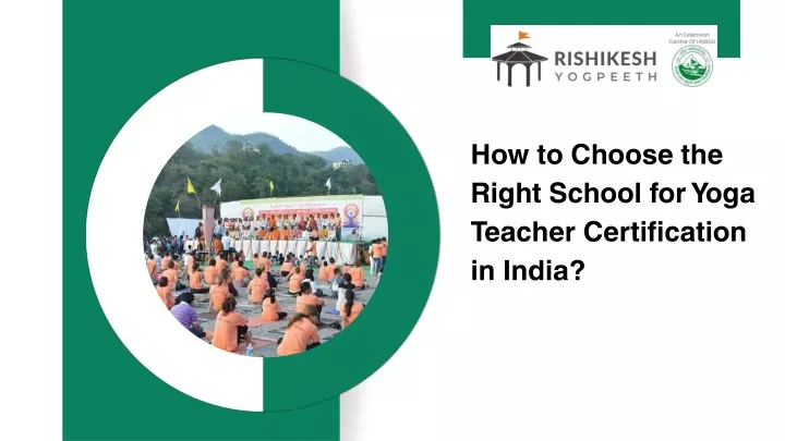 how to choose the right school for yoga teacher