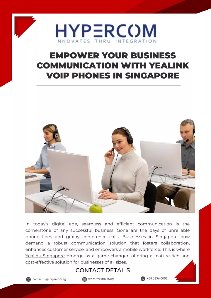 empower your business communication with yealink