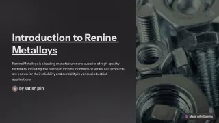 Introduction-to-Renine-Metalloys