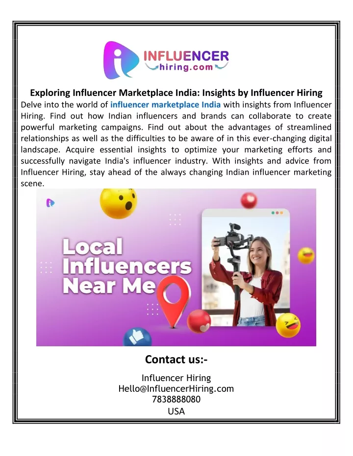 exploring influencer marketplace india insights