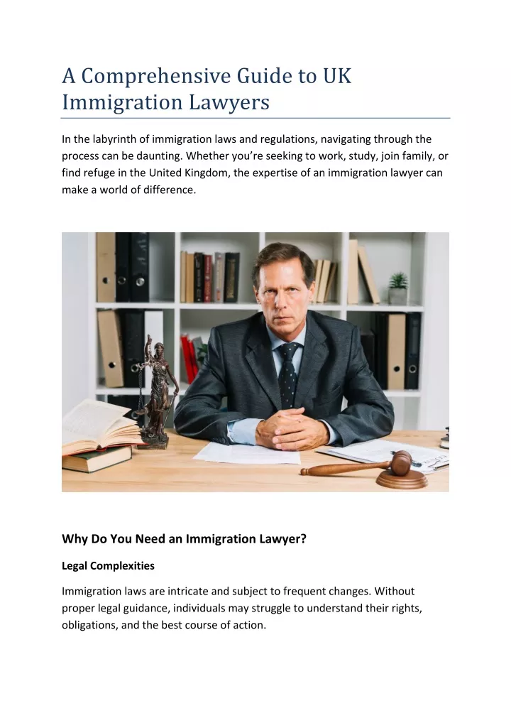 a comprehensive guide to uk immigration lawyers
