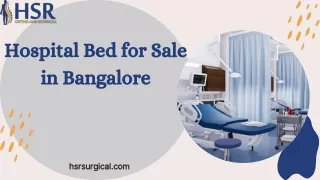 Hospital Bed for Sale in Bangalore