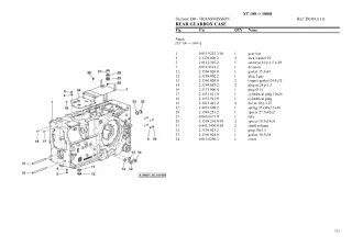 HURLIMANN xt 100 Tractor Parts Catalogue Manual Instant Download (SN 10001 and up)