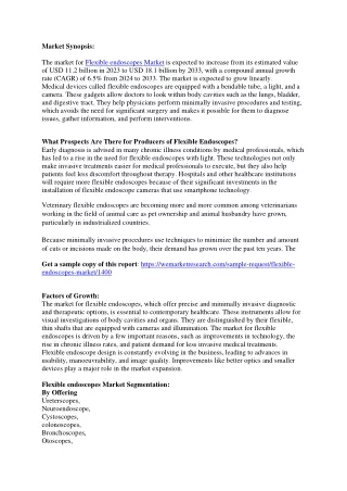 market synopsis the market for flexible