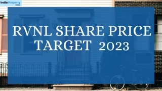 RVNL Share Price Target  2023