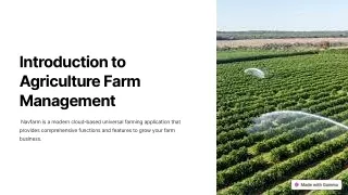 Agriculture Farm Management: Strategies for Success