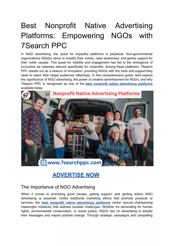 best platforms 7search ppc