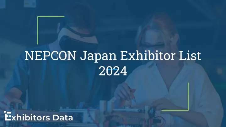 nepcon japan exhibitor list 2024